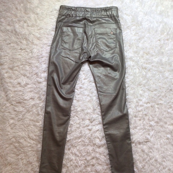 BEVY FLOG Metallic Gray Pants - Picture 5 of 13